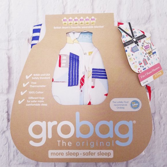 Gro Company Pajamas Grobag Baby Sleep Sack 25 Tog 6 Mo Sandcastle